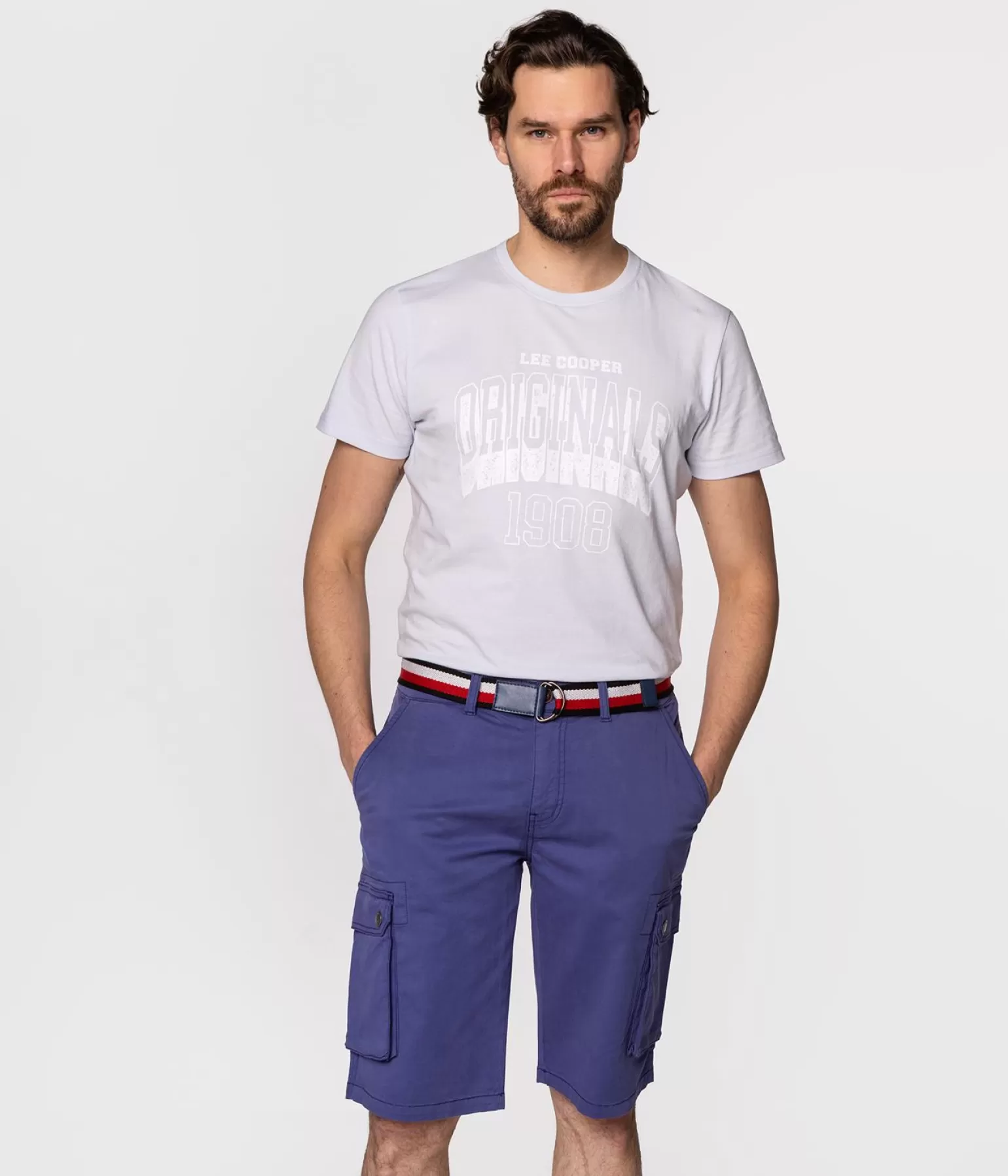 Lee Cooper Bermudy*Bermudy SIMONE 9802 INDIGO BLUE