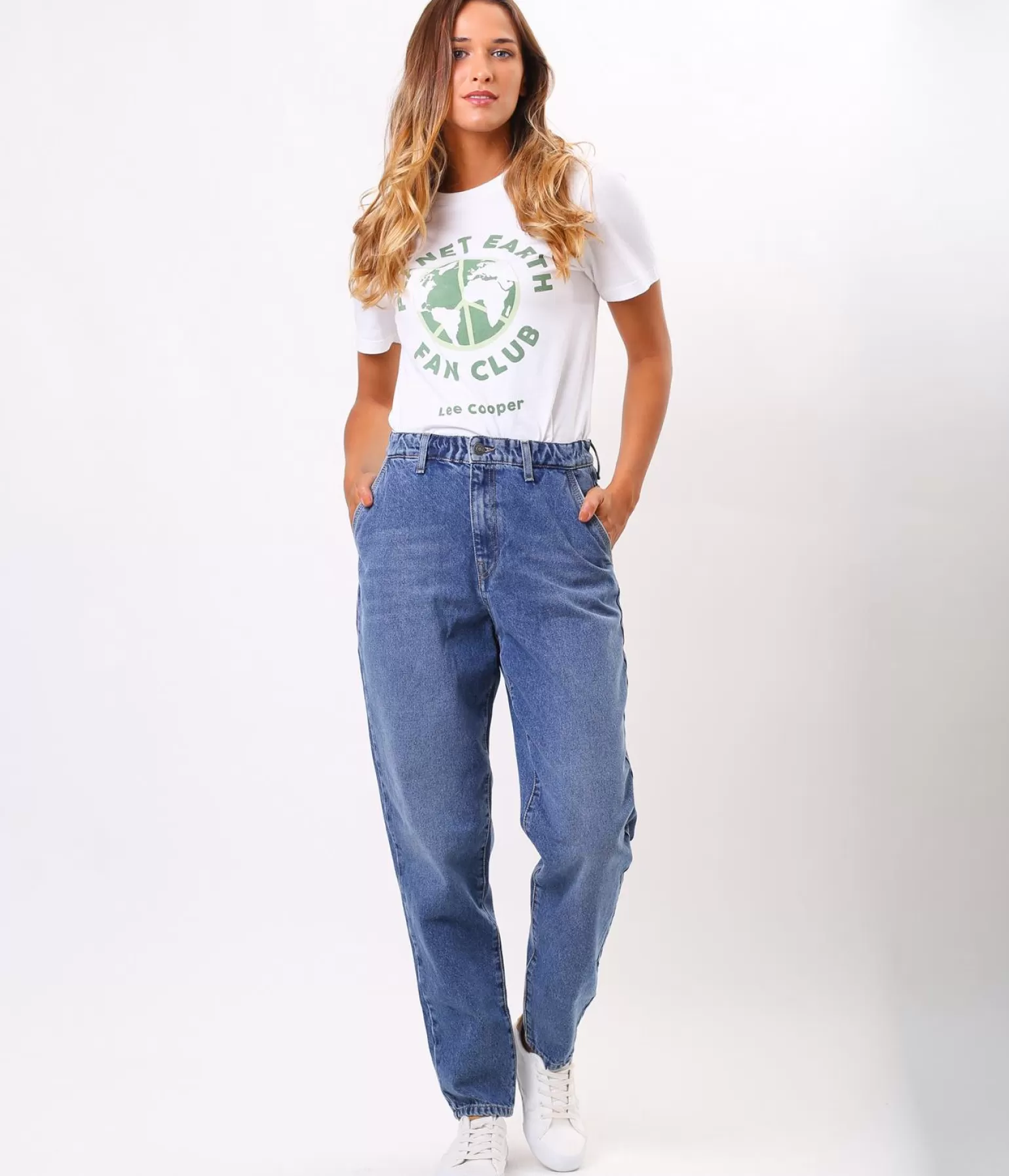 Lee Cooper Mom Jeans | Mom Jeans*Jeansy Damskie Mom Jeans CLARINE 1720 BRUSHED USED