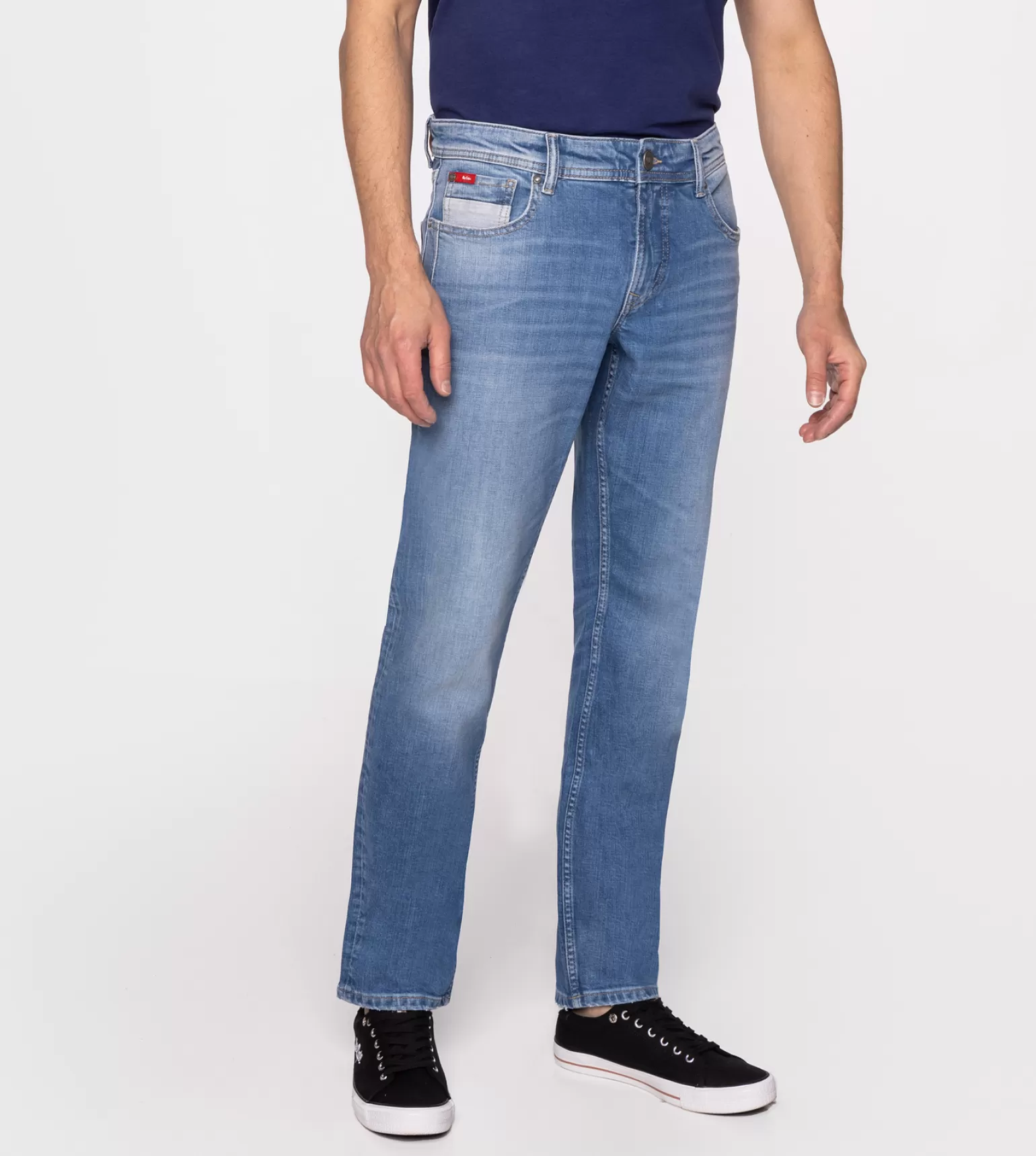 Lee Cooper Slim | Slim*Jeansy Męskie Slim JAMES 3022 LIGHT USED