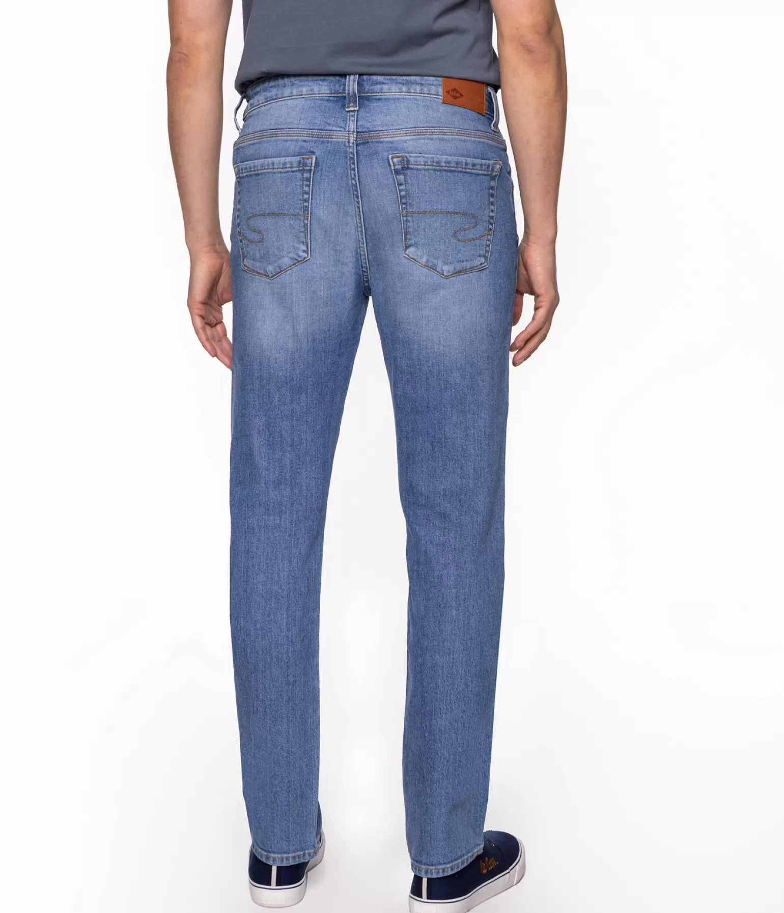 Lee Cooper Slim | Slim*Jeansy Męskie Slim NORRIS 1533 LIGHT USED