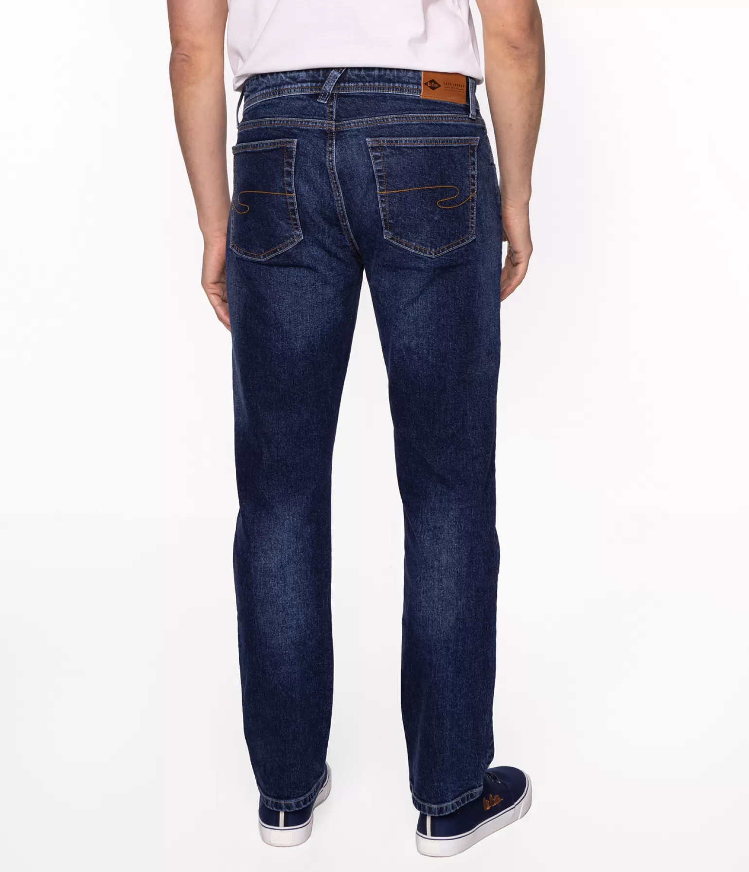 Lee Cooper Straight | Straight*Jeansy Męskie Straight HARRY 0650 DARK USED