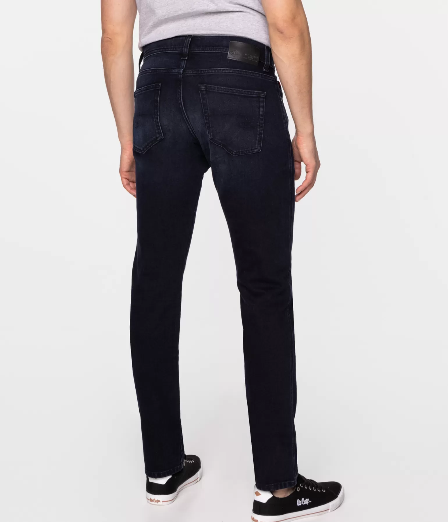 Lee Cooper Tapered | Tapered*Jeansy Męskie Tapered LC7504 1386 DARK USED