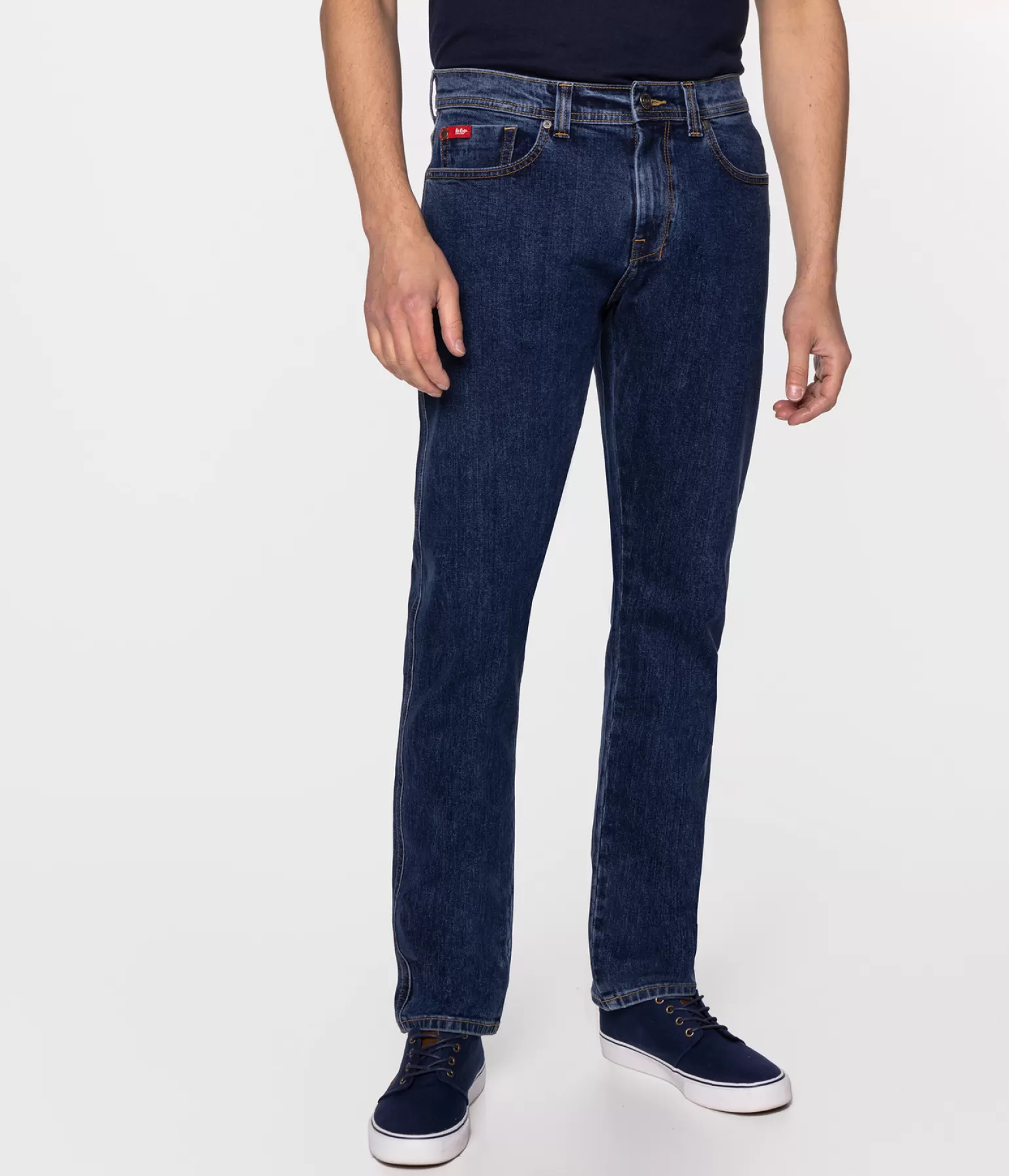 Lee Cooper Tapered | Tapered*Jeansy Męskie Tapered LC7504 4220 STONE