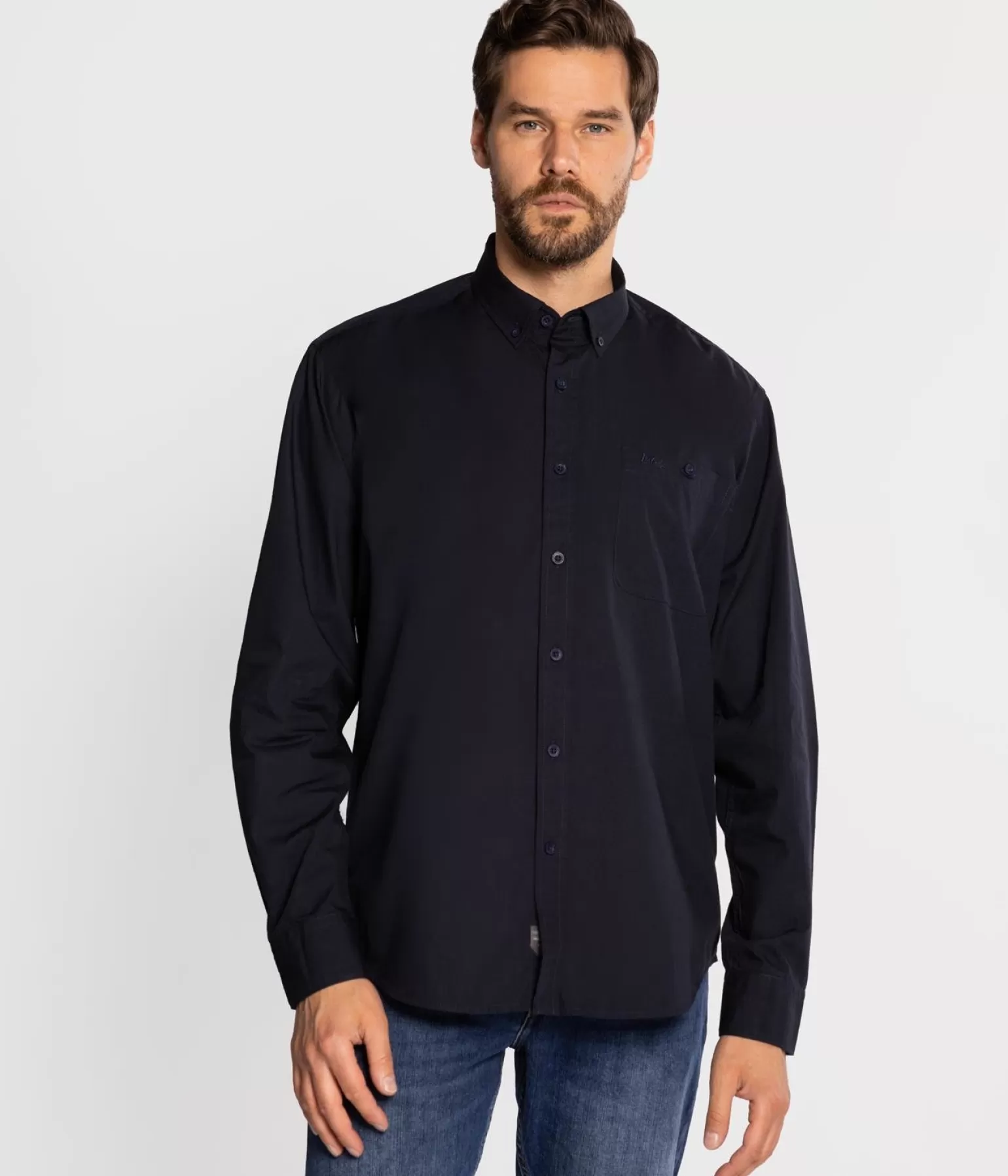 Lee Cooper Koszule*Koszula Męska Comfort LUCIO 1070 NAVY