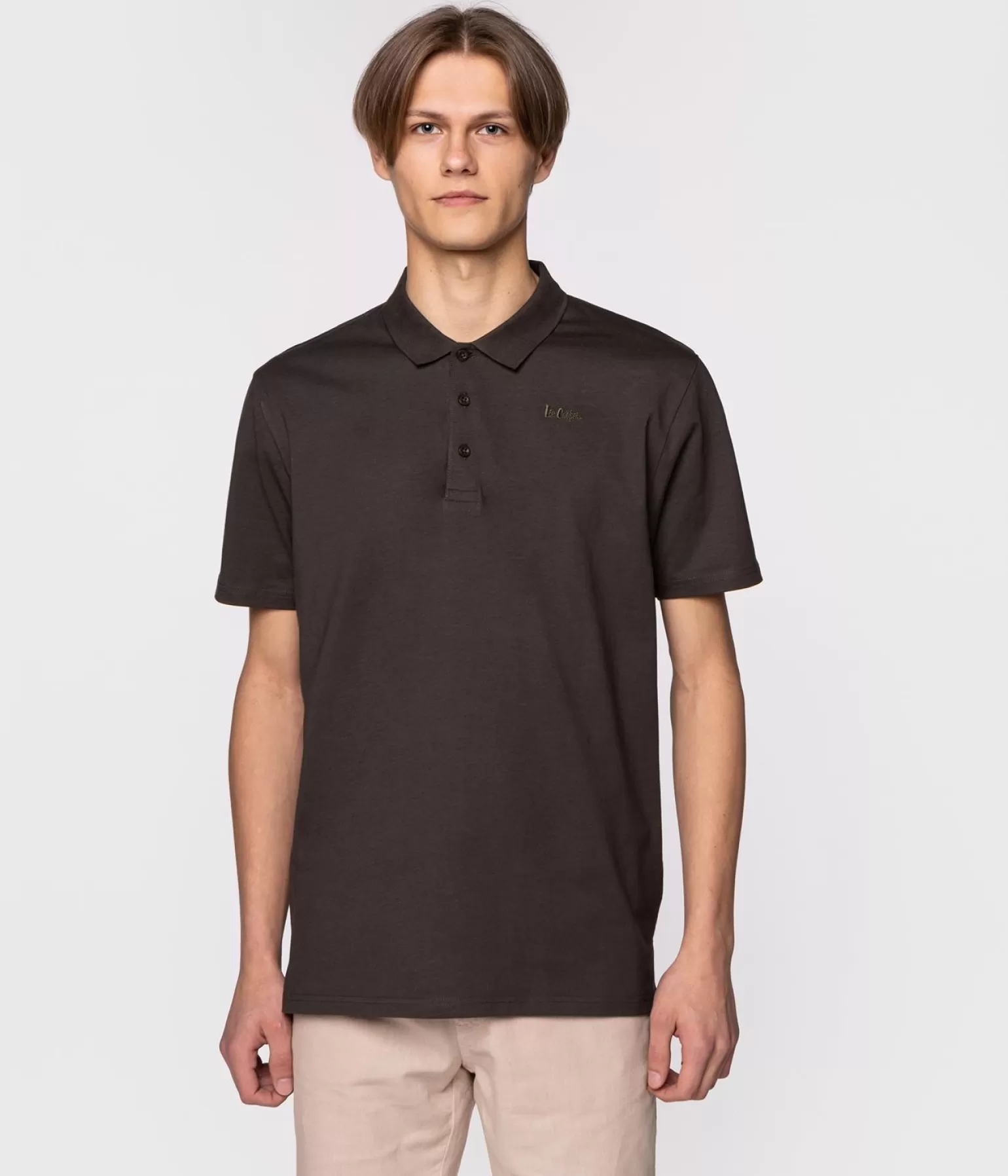 Lee Cooper Polo*Koszulka Polo ALAN 7124 PEAT