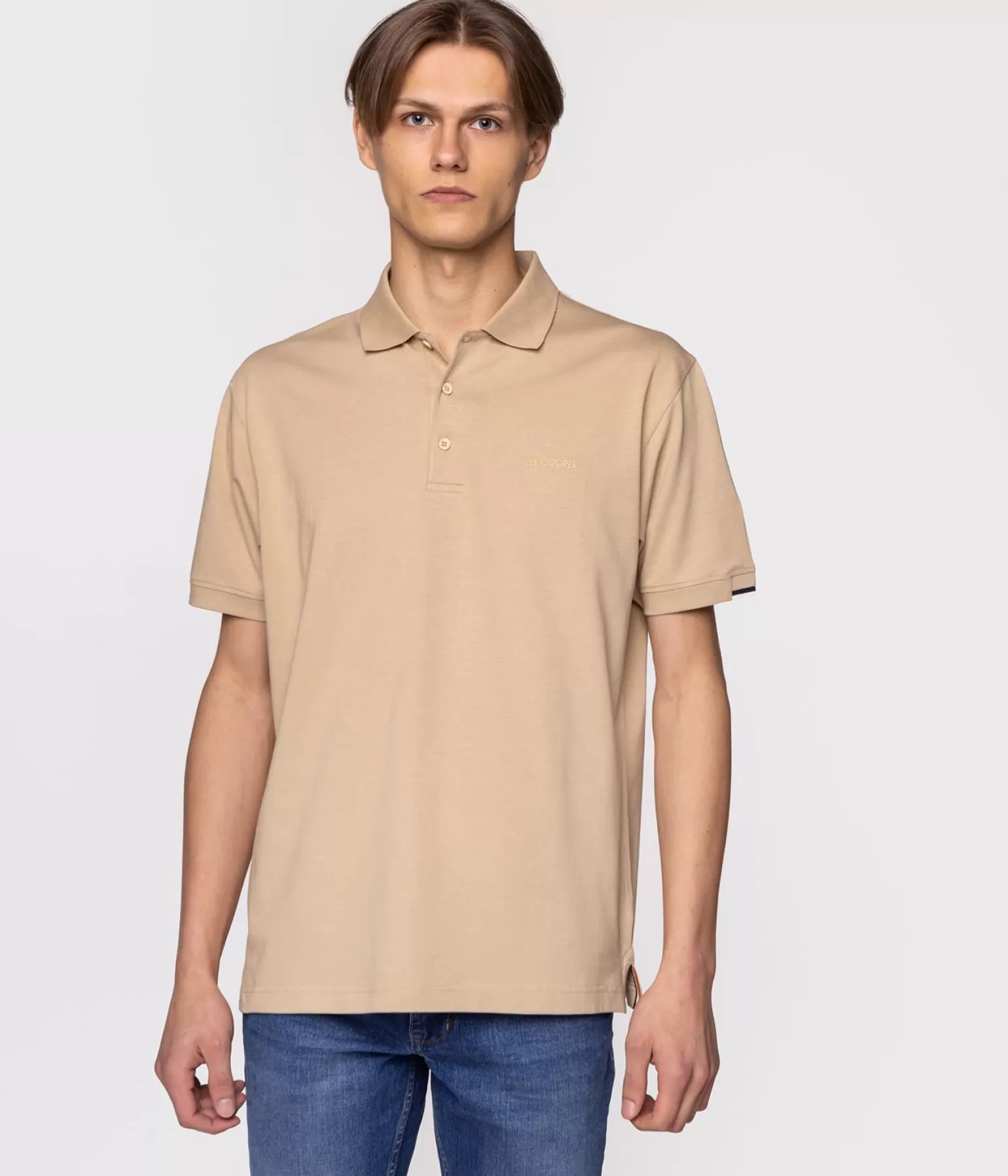 Lee Cooper Polo*Koszulka Polo ALFI 4146 SAFARI