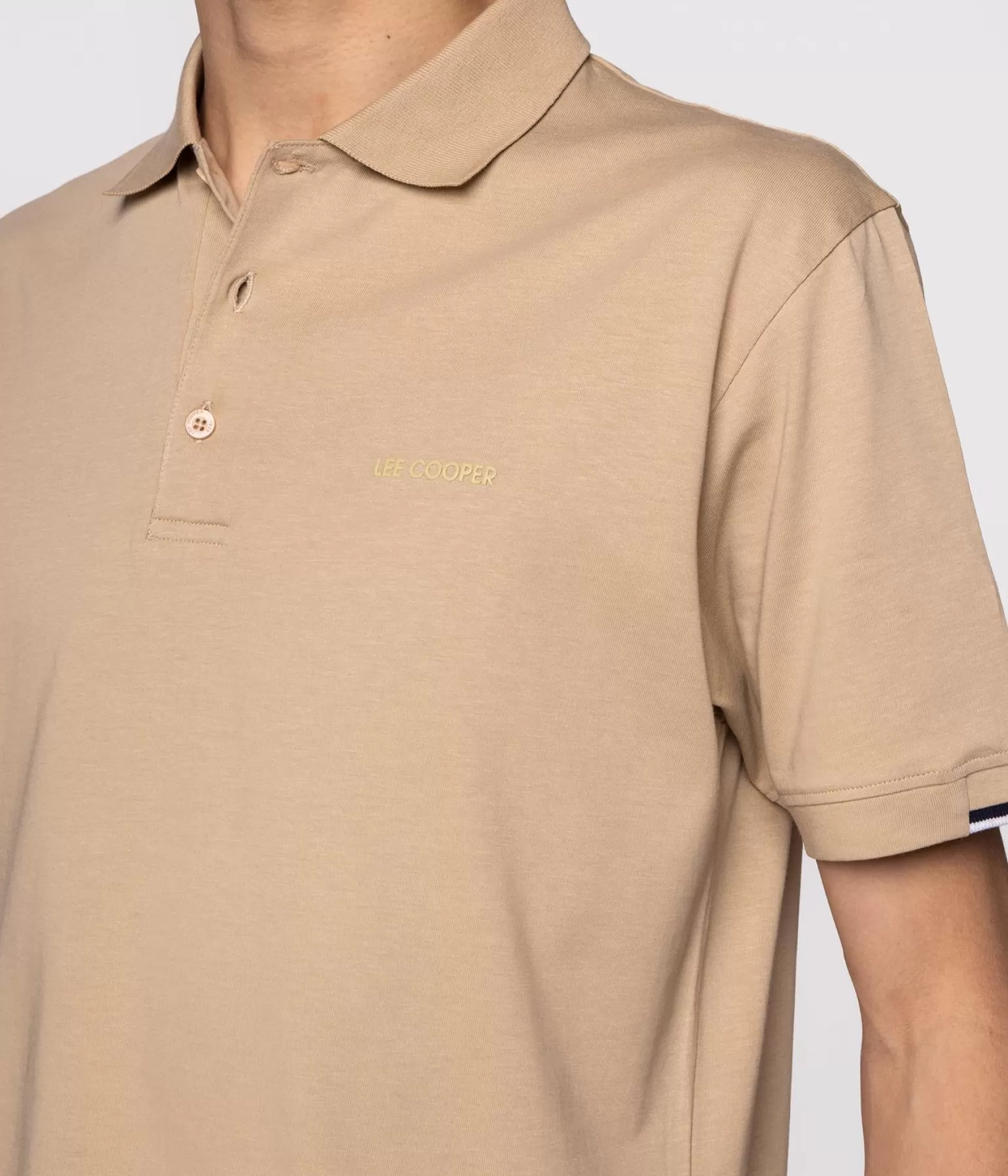 Lee Cooper Polo*Koszulka Polo ALFI 4146 SAFARI