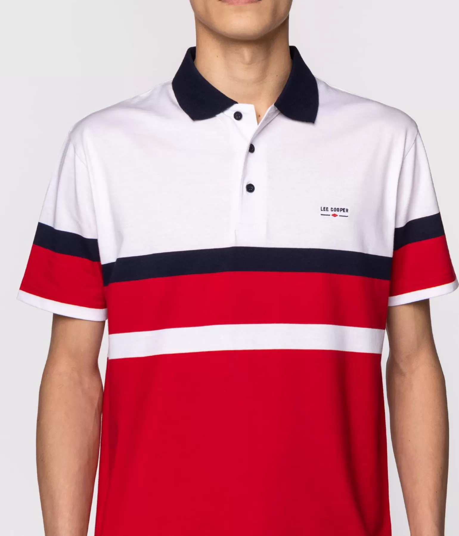 Lee Cooper Polo*Koszulka Polo ASIF 4119 RED