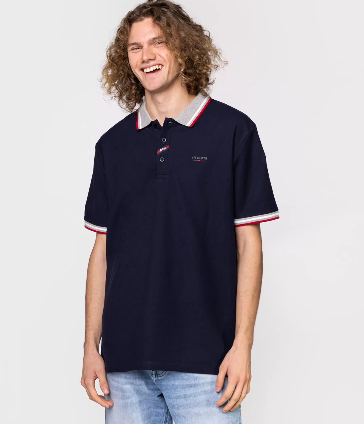 Lee Cooper Polo*Koszulka Polo FALCON 2434 NAVY