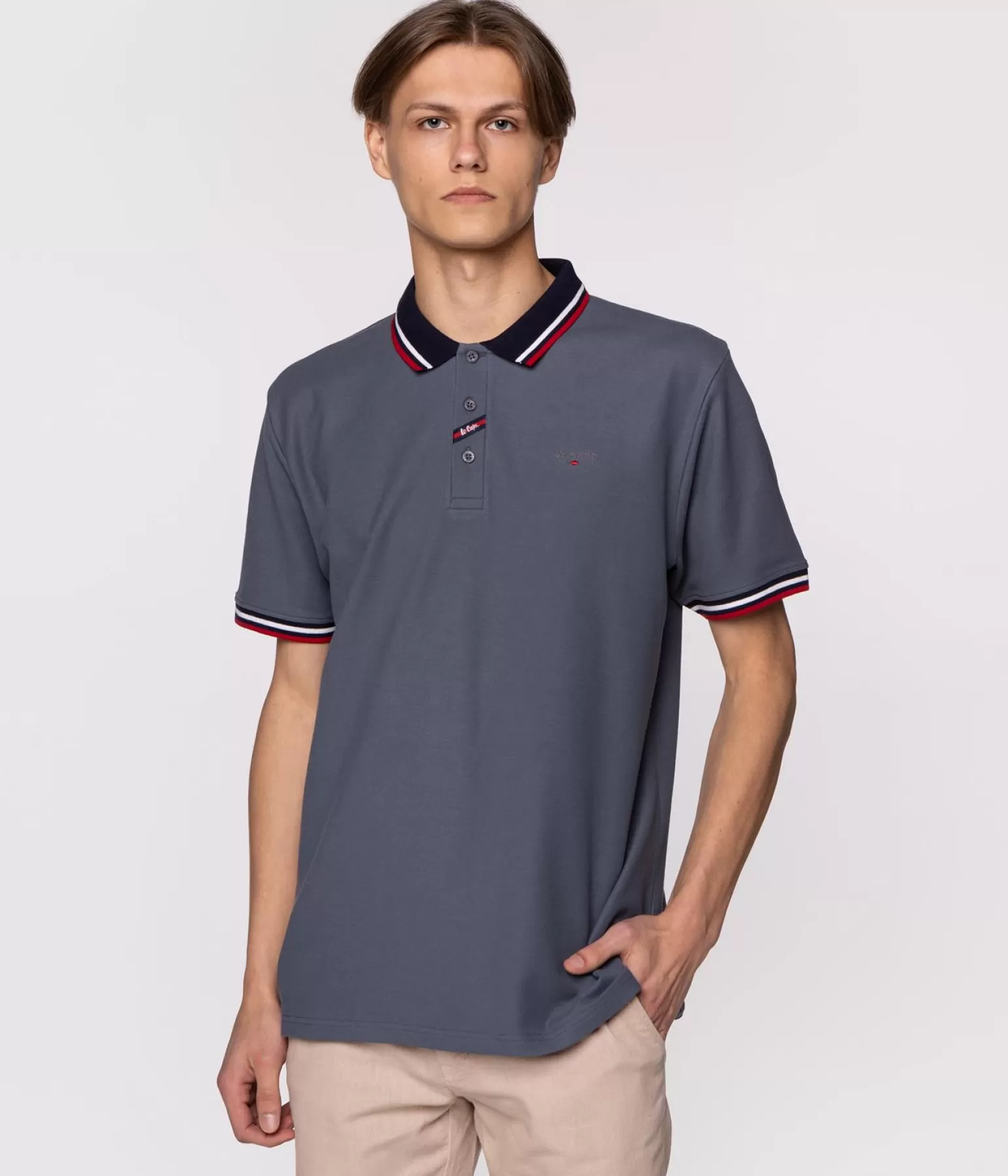 Lee Cooper Polo*Koszulka Polo FALCON 2434 STORMY WEATHER