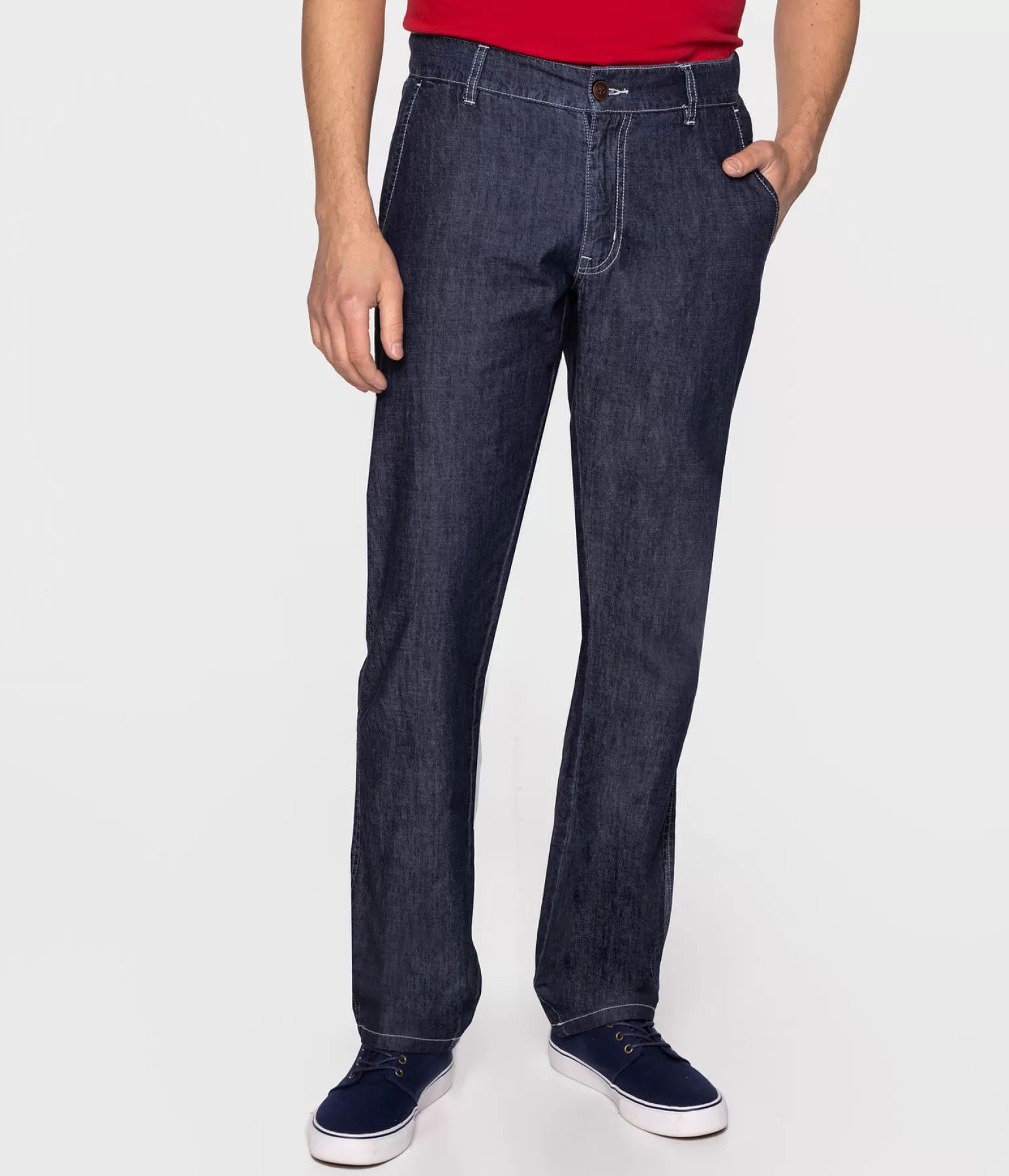 Lee Cooper Spodnie non denim*Niedenimowe Bawełniane Spodnie Męskie GALATA 7633 STONE