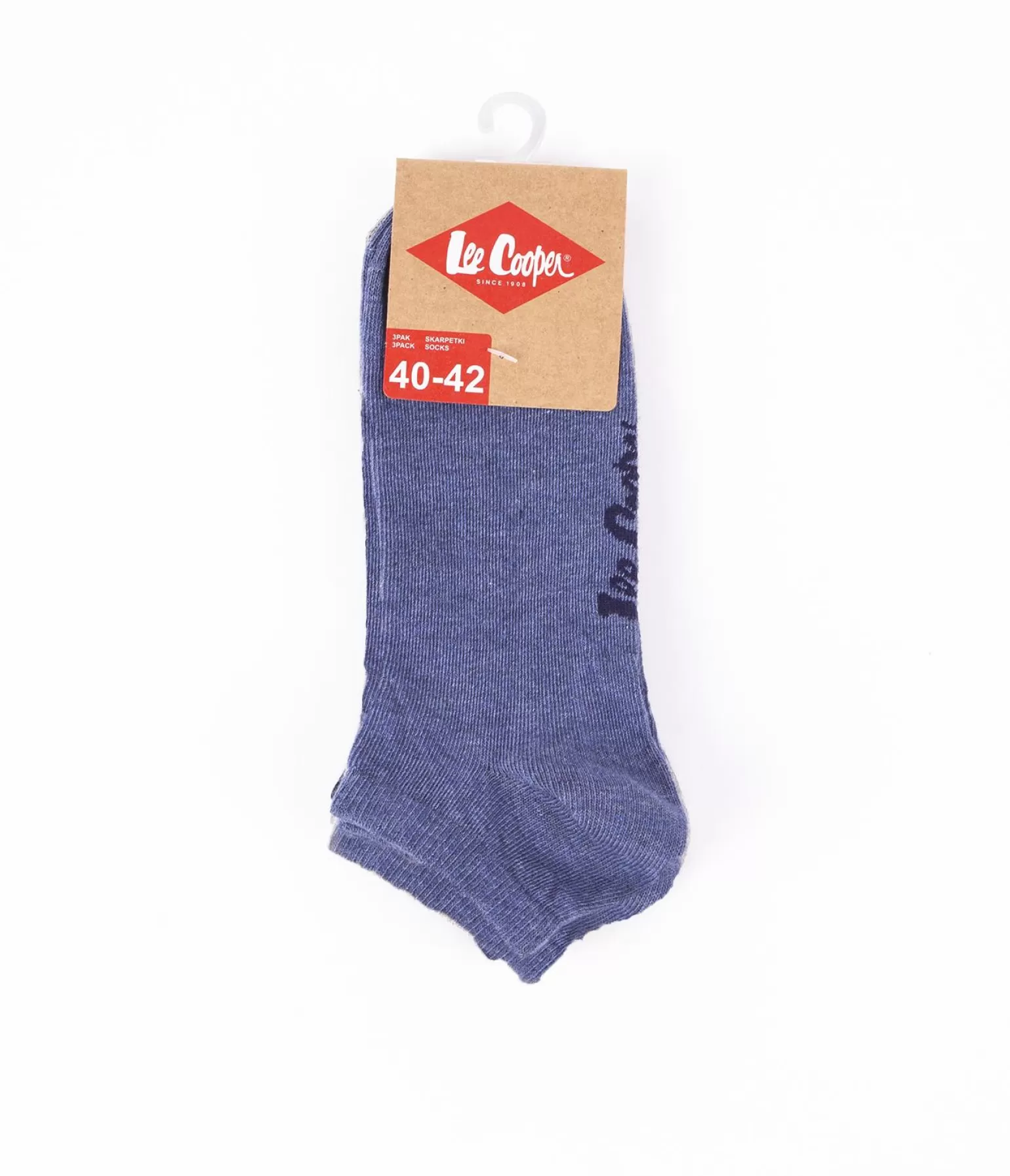 Lee Cooper Skarpety*Skarpety Stopki 3-pak SNESOCKS 0737 JEANS