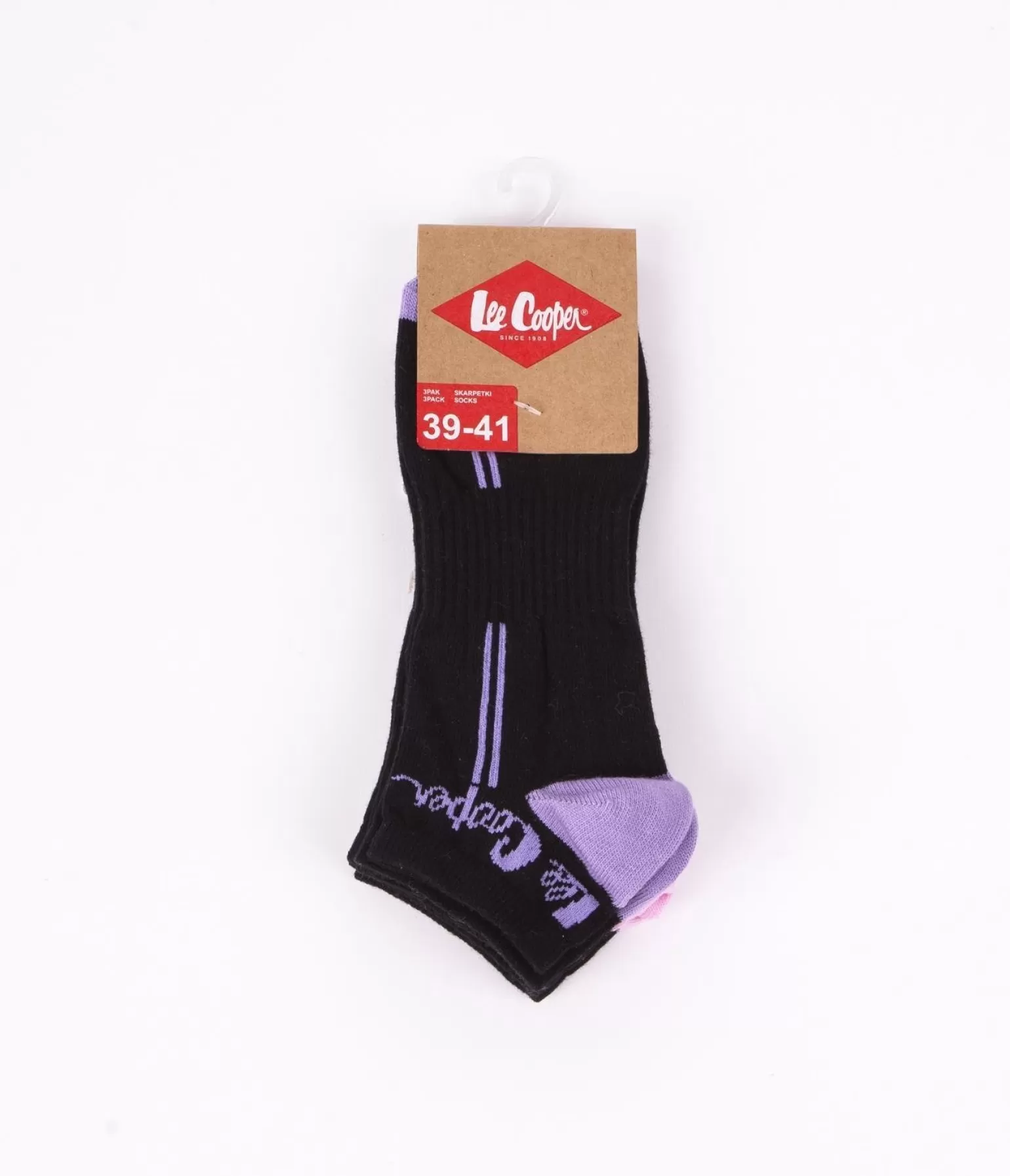 Lee Cooper Skarpety*Skarpety Stopki 3-pak SNESOCKS 1114 DESIGN1