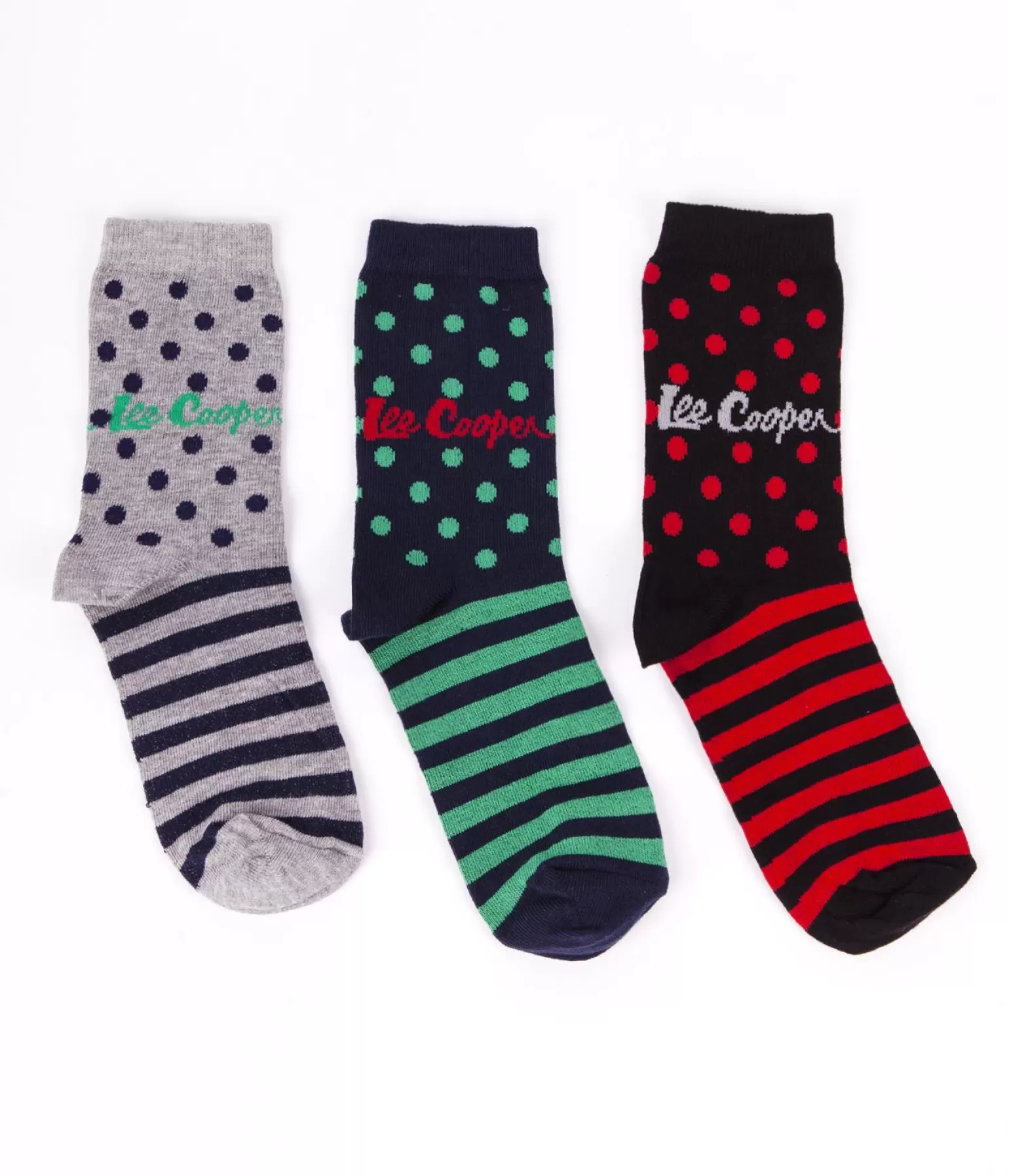 Lee Cooper Skarpety*Skarpety Za Kostkę 3-pak SNESOCKS 1099 GIFT1