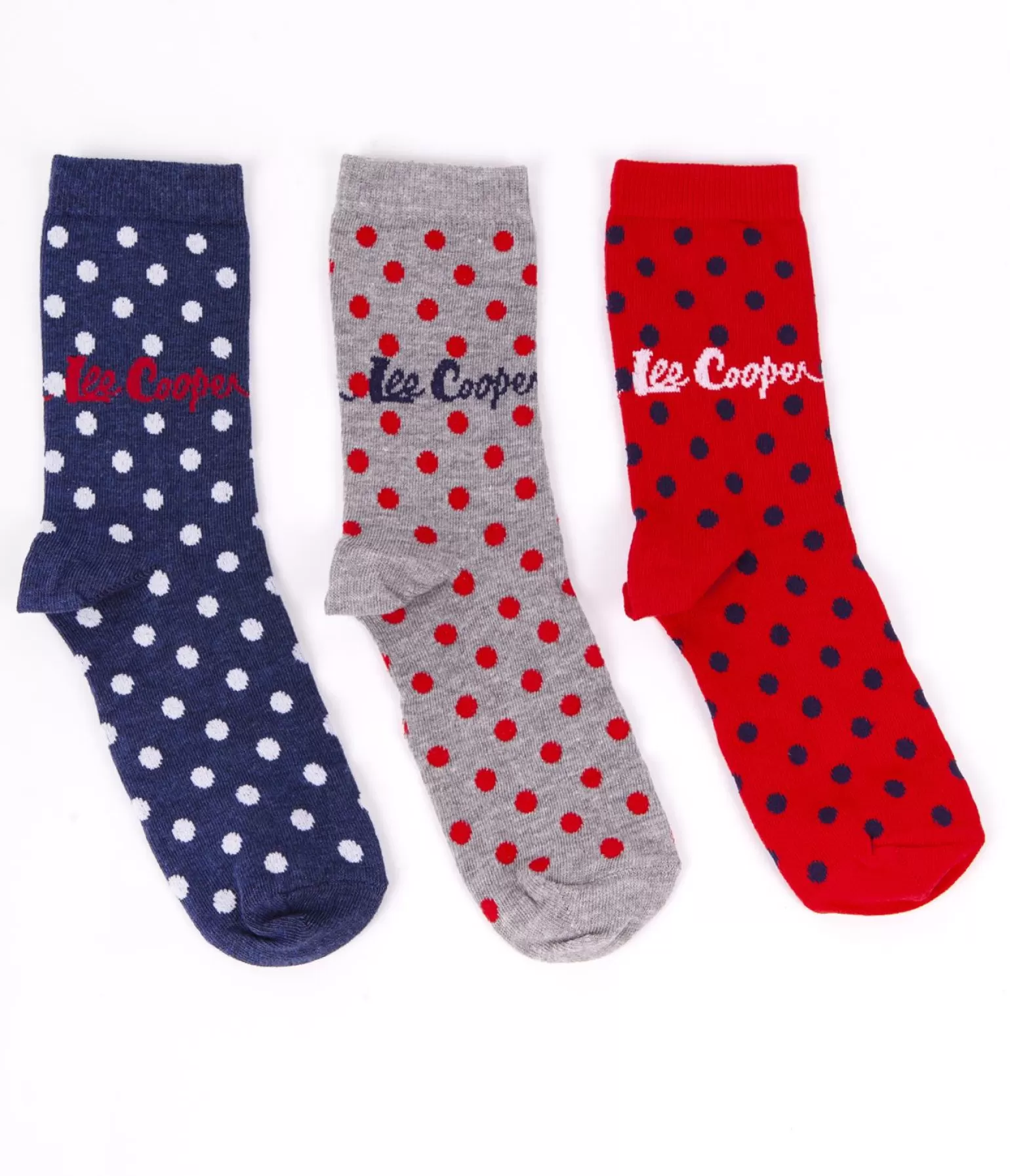 Lee Cooper Skarpety*Skarpety Za Kostkę 3-pak SNESOCKS 1105 GIFT2