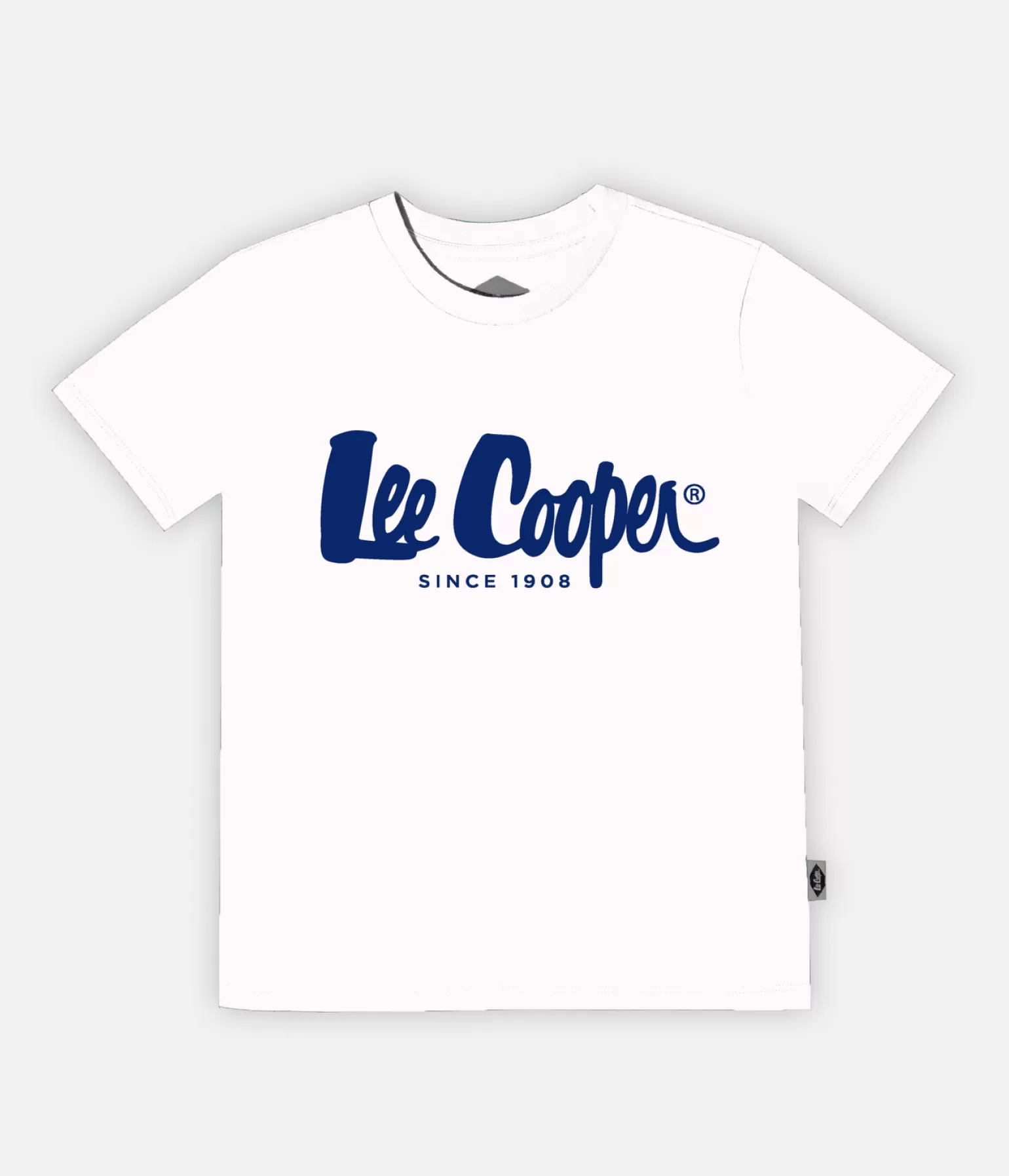 Lee Cooper T-shirty*T-shirt Dziecięcy HERO7 2424 WHITE NAVY