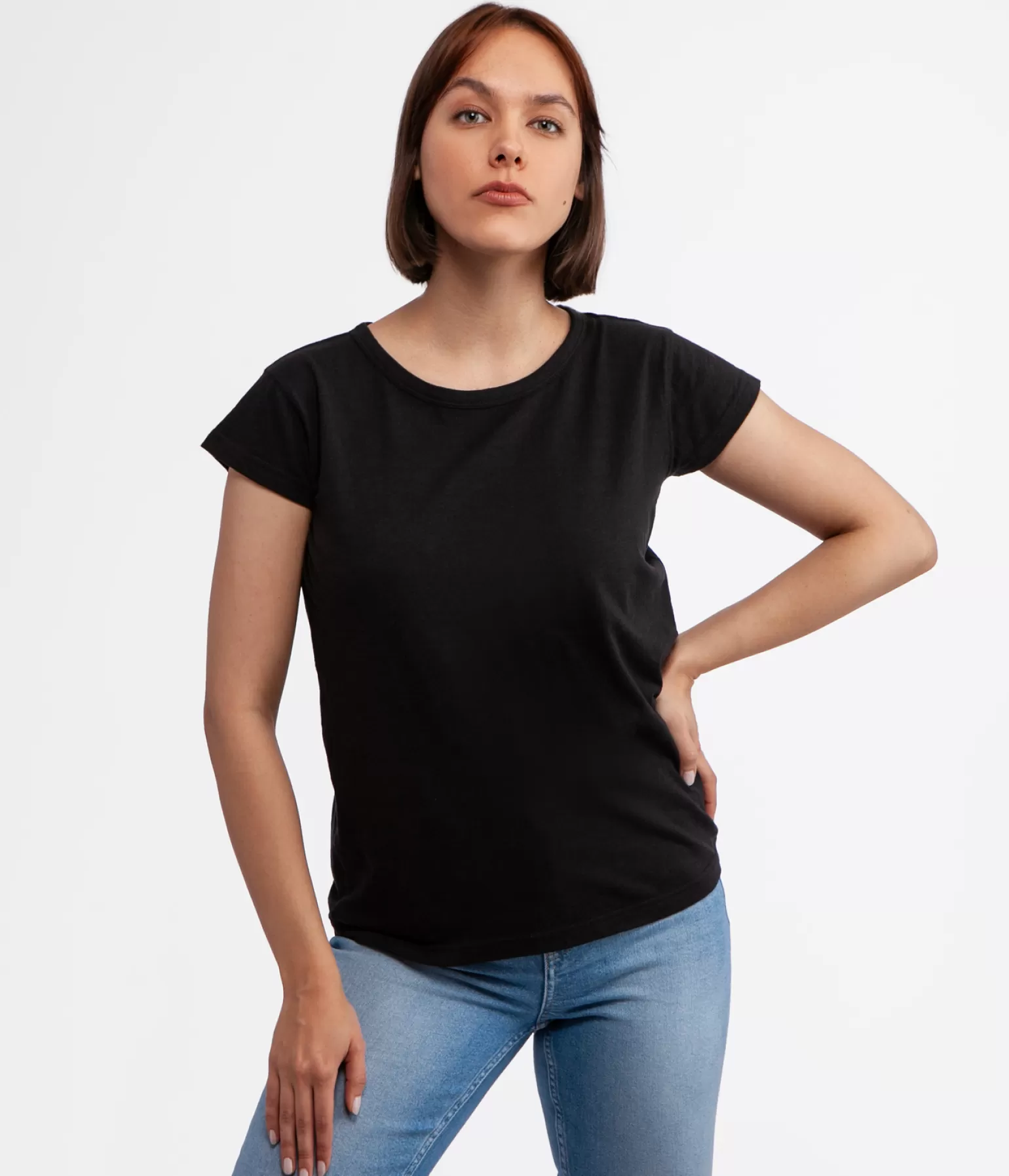 Lee Cooper T-shirty*T-shirt OLGA 4045 BLACK