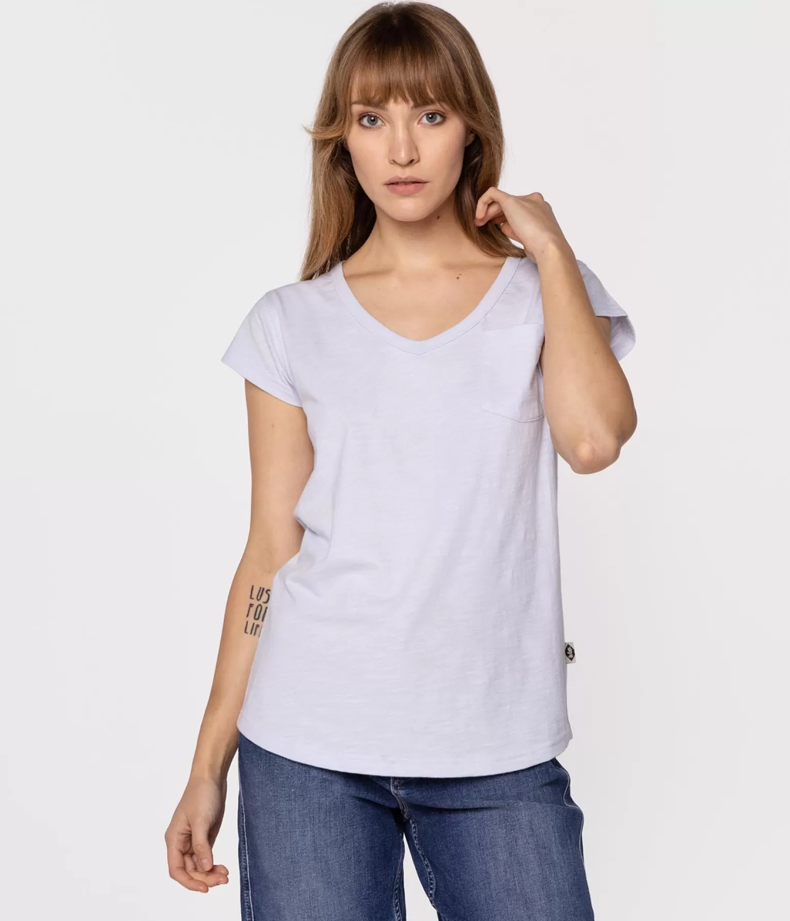 Lee Cooper T-shirty*T-shirt Regular OLIVIA 4046 ANCIENT WATER