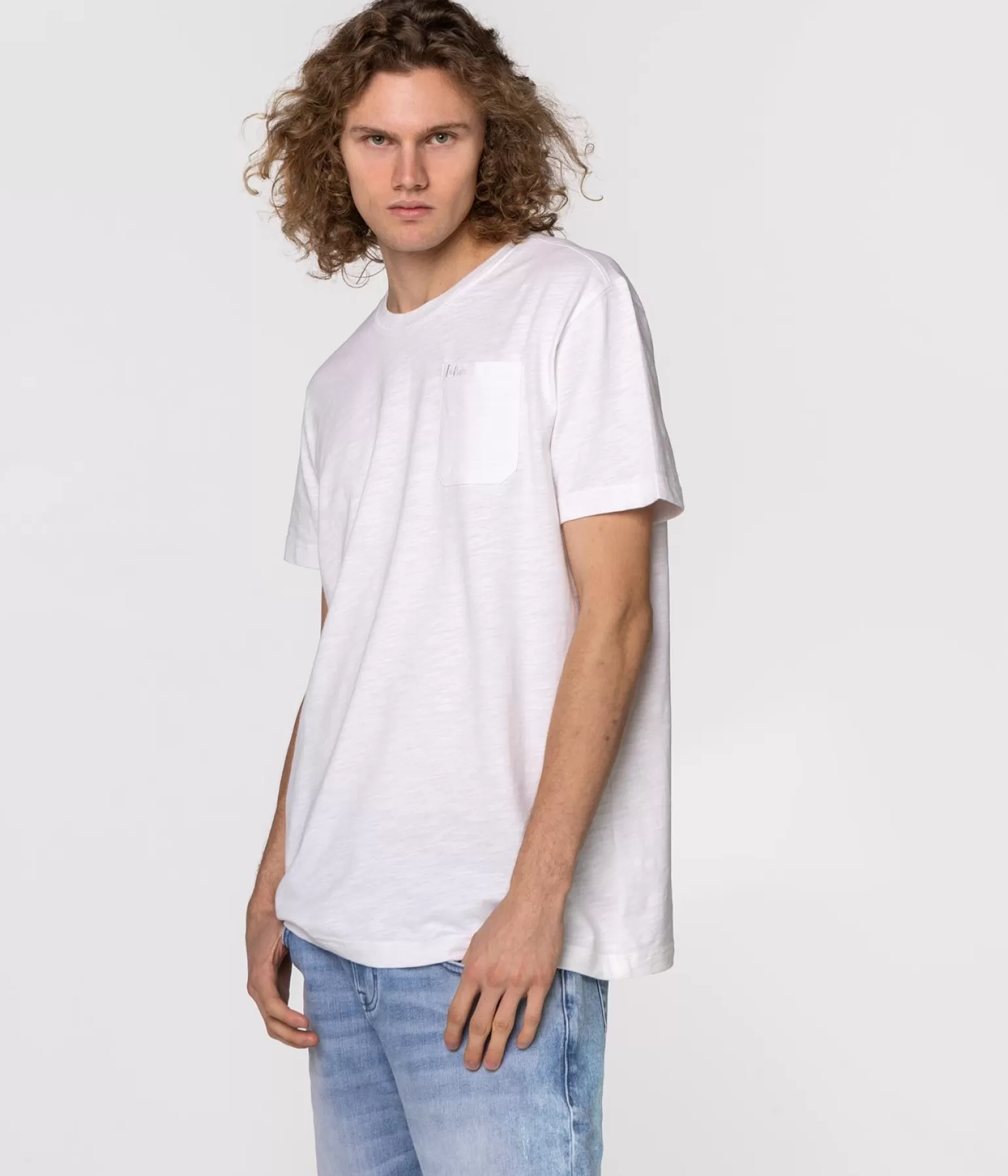 Lee Cooper T-shirty*T-shirt Regular POCKET 2020 WHITE