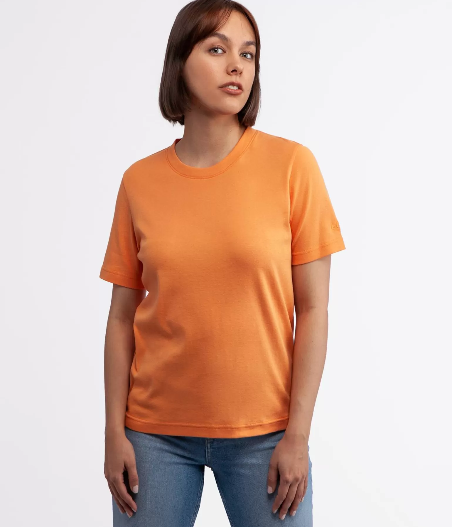 Lee Cooper T-shirty*T-shirt Z Bawełną Organiczną OLENA 4048 MUSKMELON