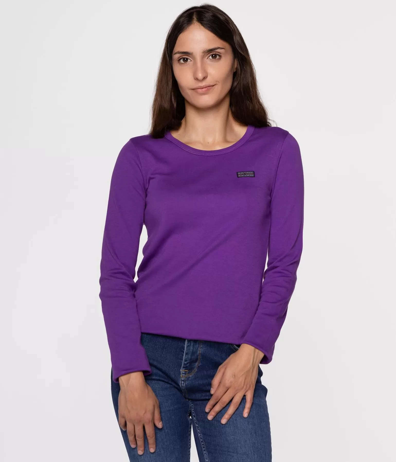 Lee Cooper T-shirty*T-shirt Z Długim Rękawem DALIA 6197 AMARANATH PURPLE